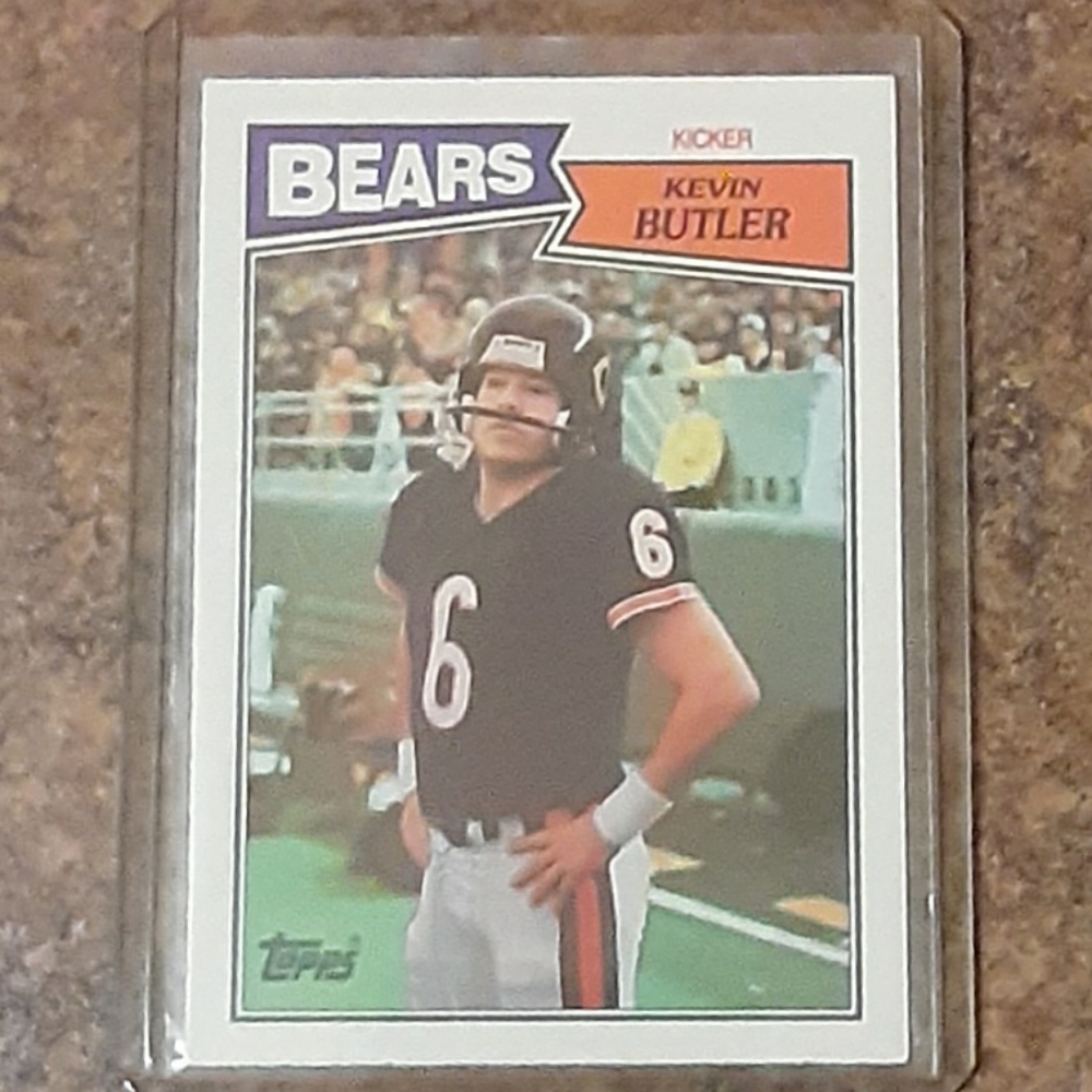 Vintage Kevin Butler Chicago Bears  Collector's Ca